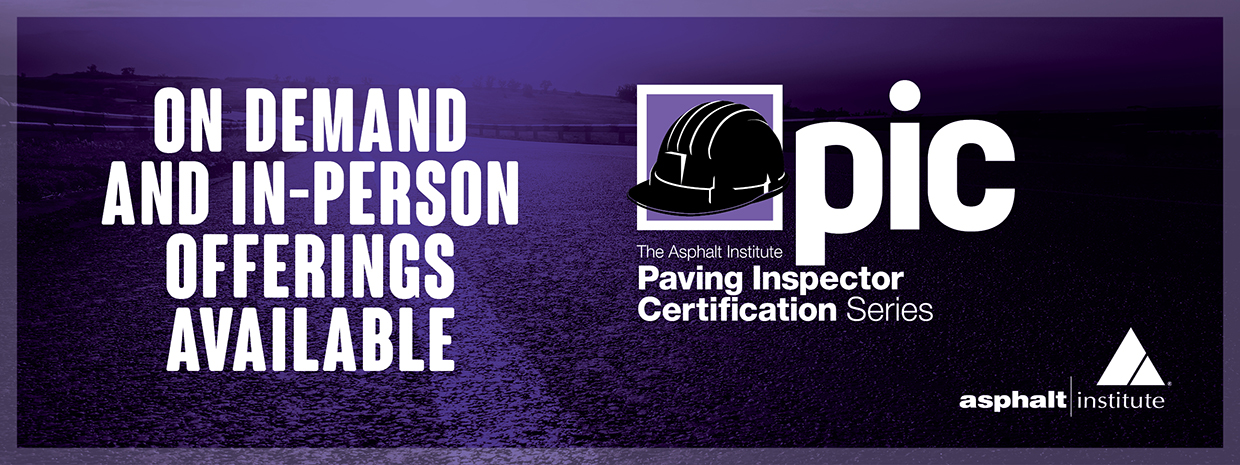 Paving Inspector Certification Series