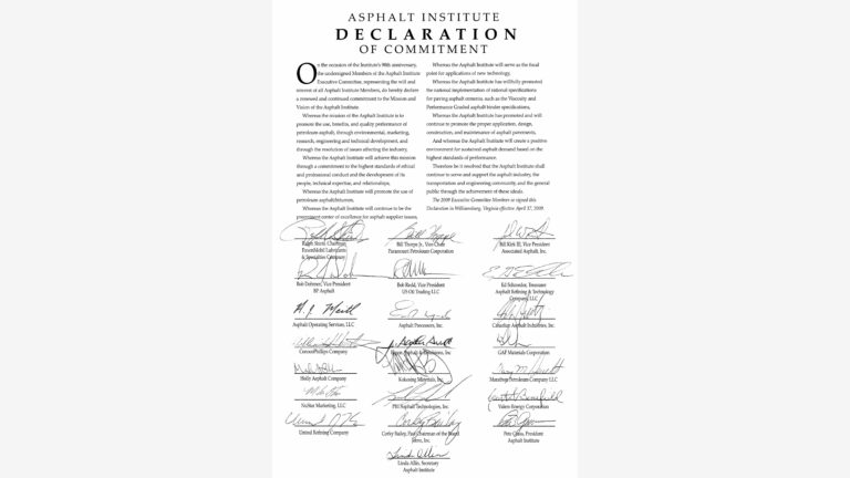 Declaration of Commitment