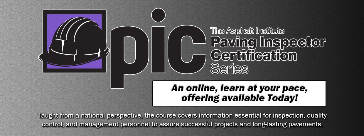 Paving Inspector Certification Series